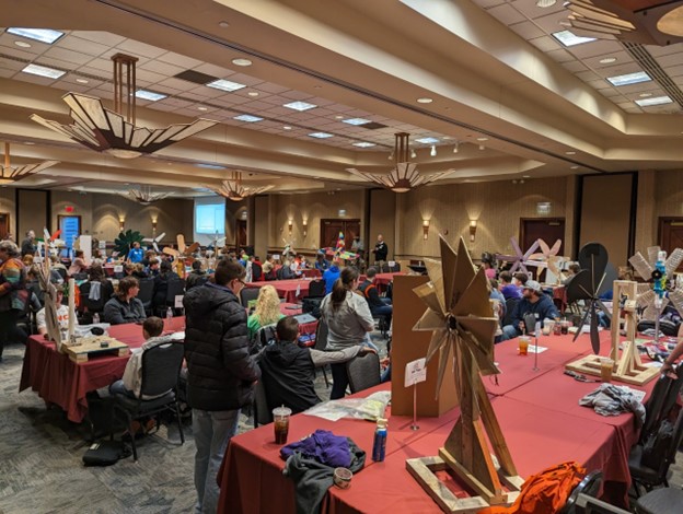 ITC representatives at the Kansas KidWind Challenge