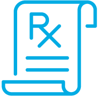Medical prescription icon