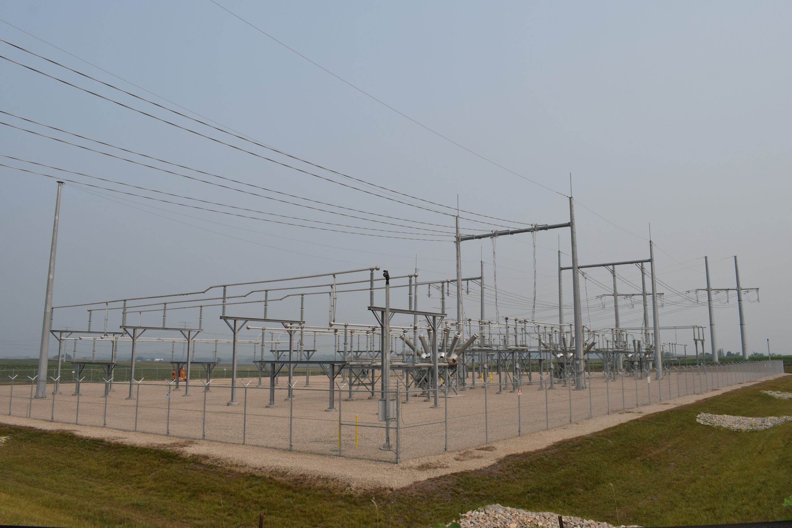 The Morgan Valley Substation near Walford, Iowa Image
