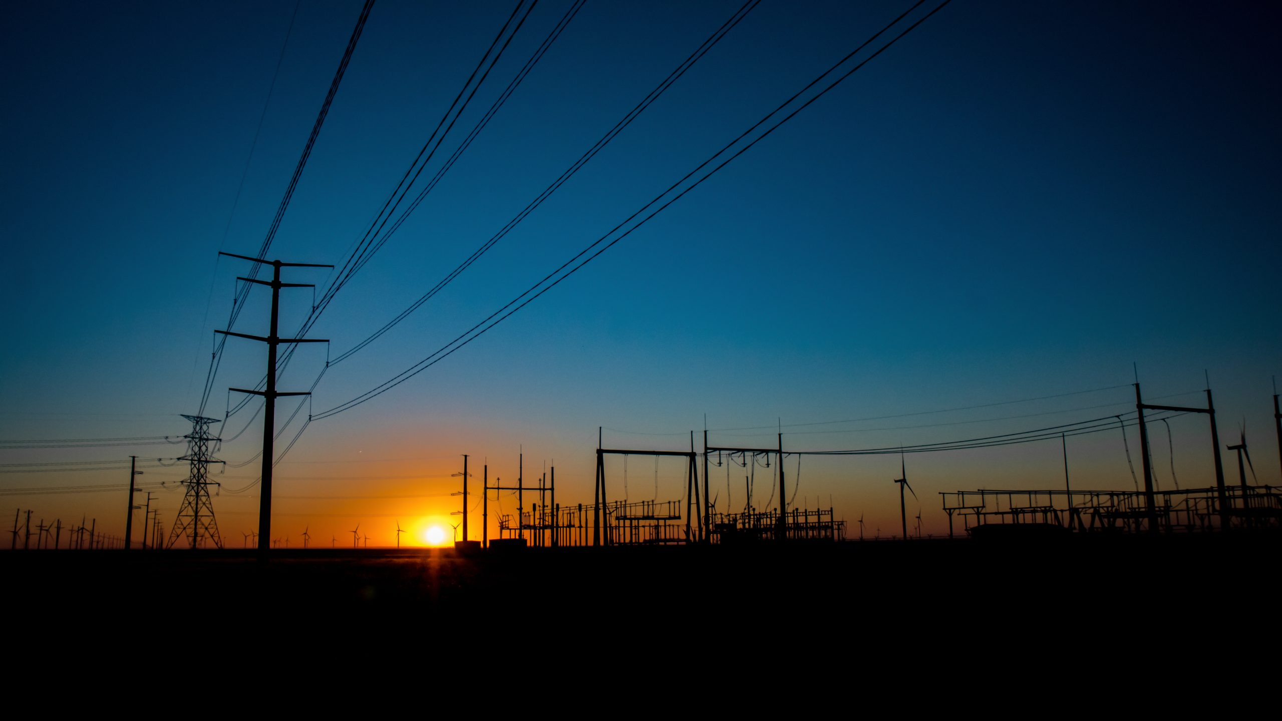 Energy transmission infrastructure in the field