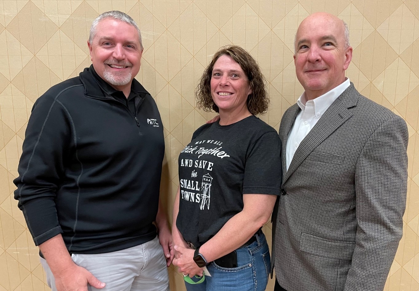 Scott Arnold, Denise Arnold and Bill Menner