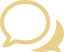 Gold chat logo