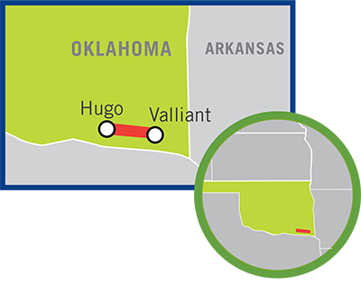 Hugo – Valliant Transmission Project