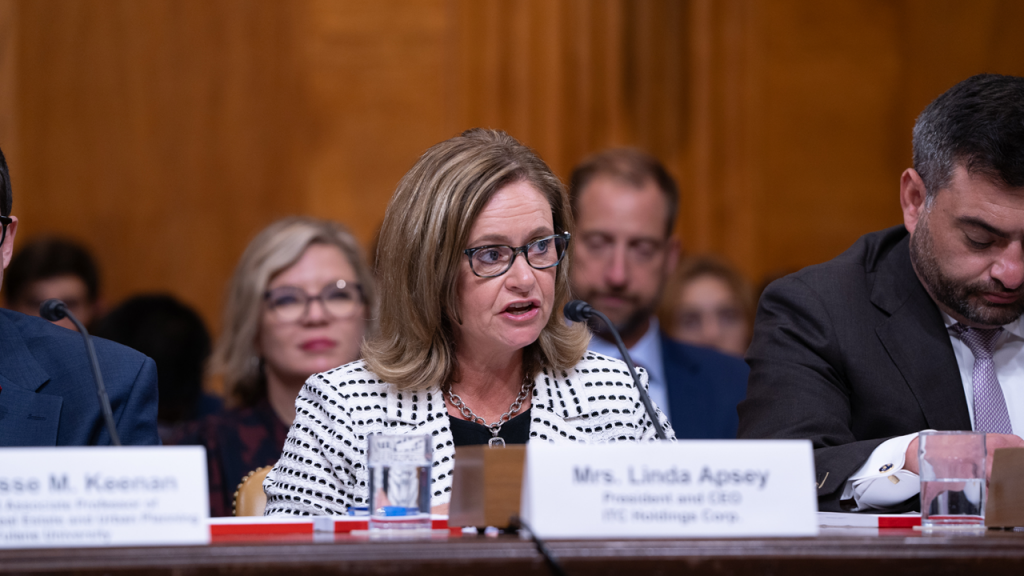 Linda Apsey Sentate Testimony