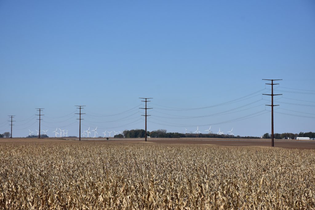 High-voltage Electric Transmission Line
