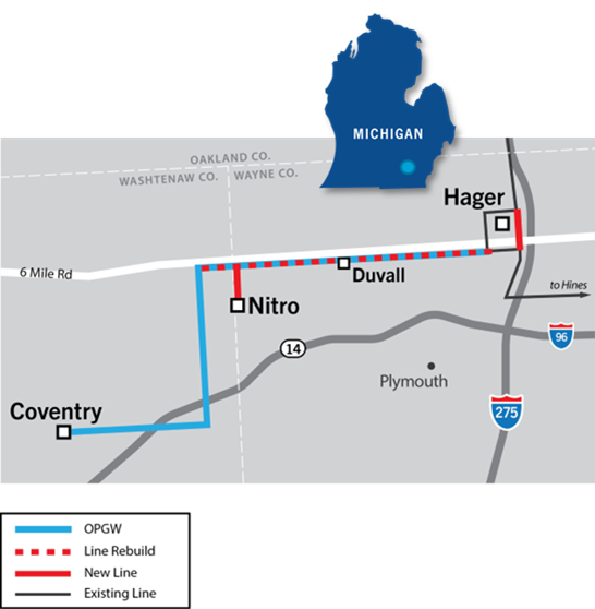 COVENTRY TO HAGER 120kV REBUILD